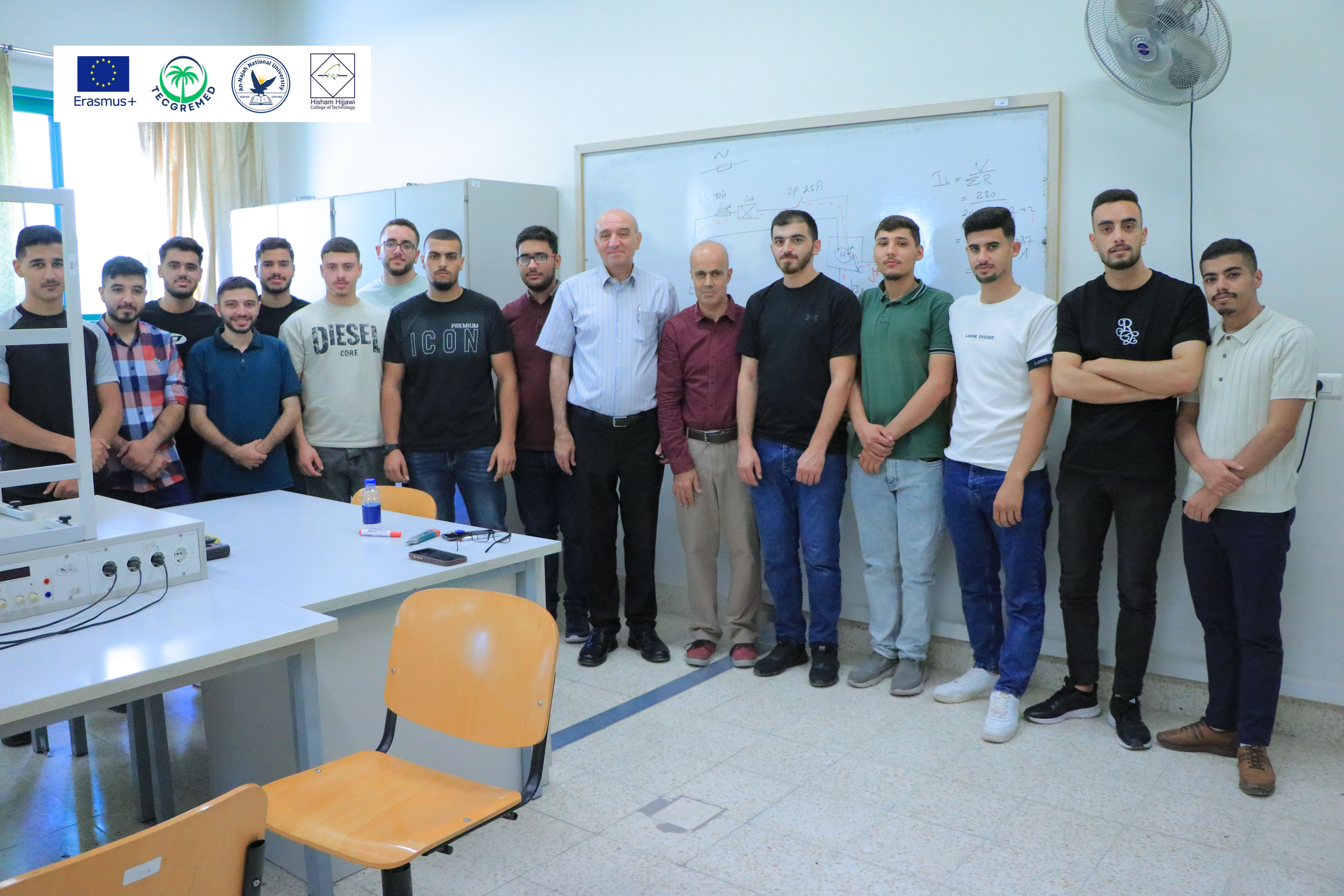 An-Najah National University Concludes Training Course on Solar PV Systems Design and Installation under the TECGREMED Project