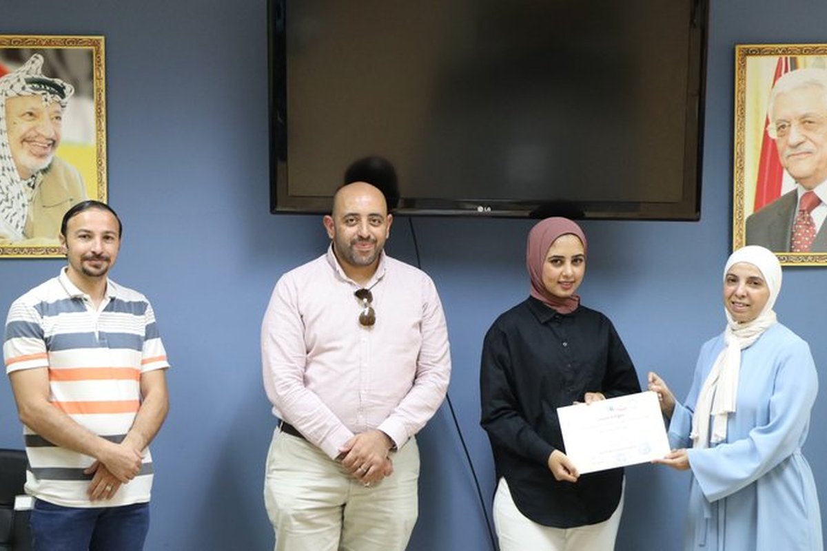 Hisham Hijjawi College and NCCI Celebrate Graduates of Advanced Sewing and Technology Course