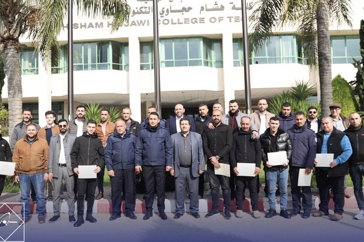 Hisham Hijjawi College of Technology Concludes Vehicle Inspectors Training Course